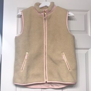 J. Crew Kids Sherpa Vest